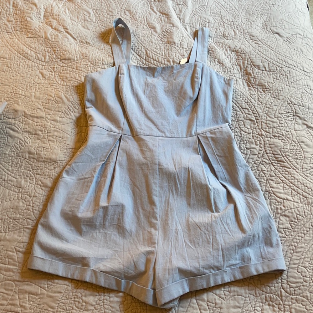 Light blue romper